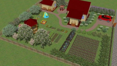 Фото - Дизайн участка загородного дома на 10 сотках особенности и этапы планировки