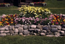 Фото - Клумбы из камней для сада популярные материалы и варианты обустройства